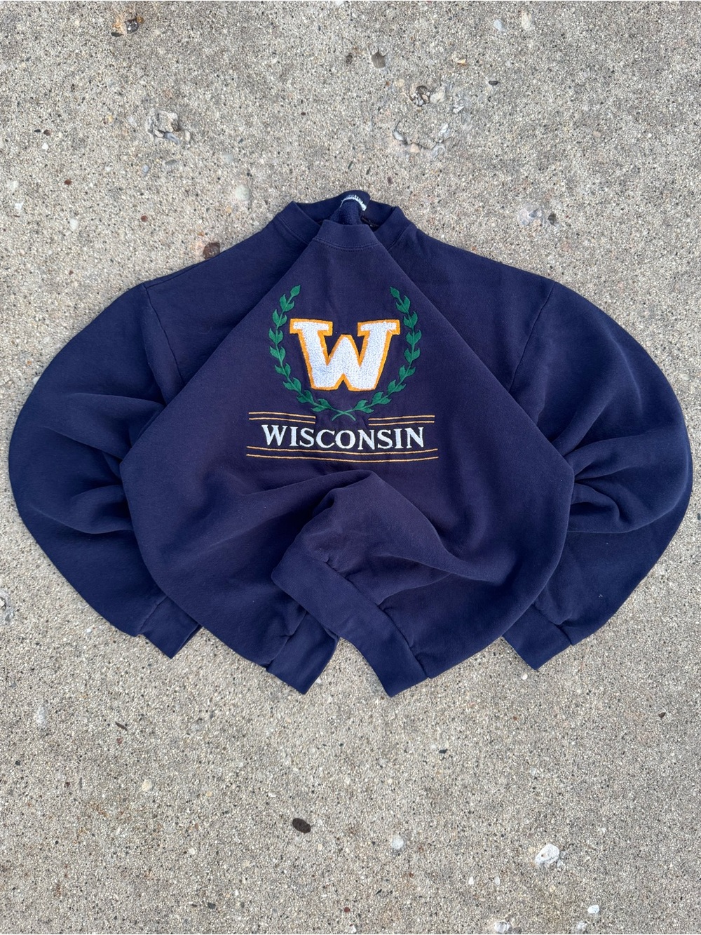 Vintage Wisconsin Crewneck Sweater